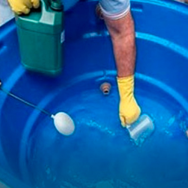 Limpeza de caixa d'água